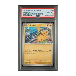 Pikachu 190 [Graded PSA 10] - SV: Scarlet & Violet Promo Cards (SVP) - Image 1
