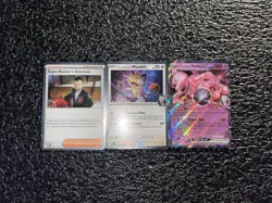 Pokemon Team Rocket's Mewtwo ex SVP205 Destined Rivals Black Star Promo Card NM - Image 1