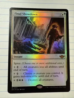 Final Showdown Outlaws of Thunder Junction Foil - Image 1