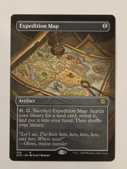 Expedition Map (Borderless) Double Masters Regular - Image 1