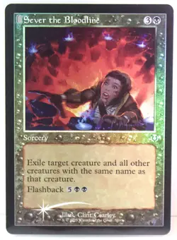Sever the Bloodline [New, Near Mint] Retro Frame *Foil* {Innistrad Remastered} - Image 1