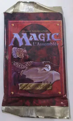 MTG Magic The Gathering Fourth Edition Booster Pack (French) Sealed - Image 1