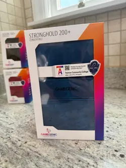 3x STRONGHOLD 200+ XL BLUE Deck Box GameGenic NEW - Image 1