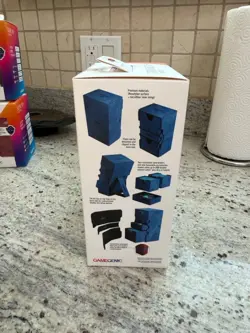 3x STRONGHOLD 200+ XL BLUE Deck Box GameGenic NEW - Image 3