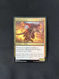 Mayhem Devil - NM - War of the Spark - Magic The Gathering MTG - Image 1
