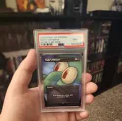 MTG Secret Lair X SpongeBob - Night's Whisper (PSA 10) low pop - Image 1