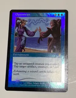 MTG Opposition 7th Seventh Edition 92/350 Foil Rare - Image 1