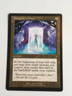 MTG Conjurer's Closet (Retro Frame) regular Innistrad Remastered - Image 1
