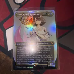 Yuna, Grand Summoner (Borderless) Commander: Final Fantasy Foil - Image 1