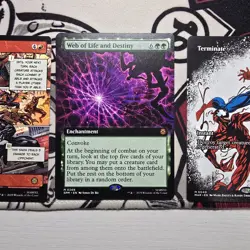 Magic The Gathering MTG Spiderman Foil Bundle From Collector Booster - Image 4