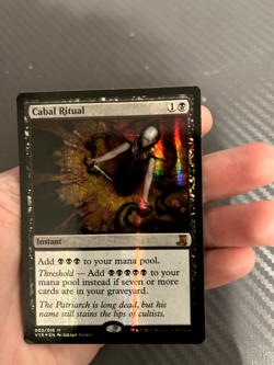 MTG Cabal Ritual From the Vault: Lore Foil 002/016 Magic The Gathering NM - Image 1
