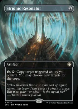 Strionic Resonator - [Foil, Borderless] Lost Caverns of Ixalan Commander (LCC) - Image 1