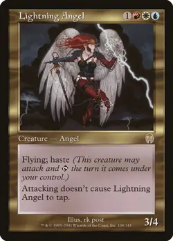 Lightning Angel - [Foil] Apocalypse (APC) - Image 1