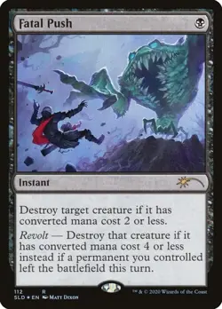 Fatal Push (112) - [Foil] Secret Lair Drop (SLD) - Image 1