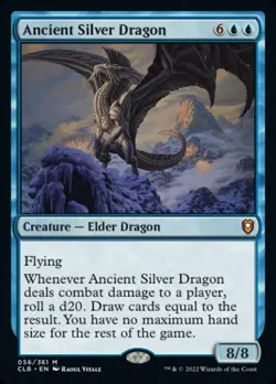 Ancient Silver Dragon - Commander Legends: Battle for Baldur's Gate (CLB) - Image 1