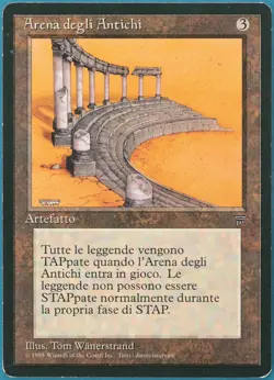 Arena of the Ancients Legends (ITALIAN) PLD Artifact Rare CARD (250028) ABUGames - Image 1