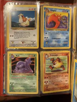 Vintage Pokemon Binders Base Set Gym Challenge Rocket Neo Fossil Jungle - Image 3
