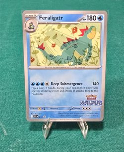 Pokemon: Black Star Promo 2024 Illustration Contest - Feraligatr 213 - Image 1