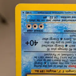 Pokemon TCG Blastoise Base Set Unlimited Holo Rare 2/102 - Image 5