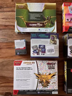 Pokemon 151 Scarlet & Violet Sword & Shield TCG LOT Factory SEALED Crown Zenith - Image 5