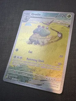 Pokemon TCG Grotle 164/162 Temporal Forces Illustration Rare NM Condition - Image 2