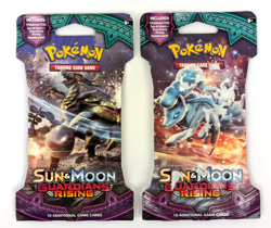 NEW Pokemon TCG Sun and Moon Guardians Rising Sleeved Booster Pack ~ Lot of 2 - Image 1