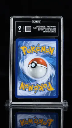 2025 Pokemon Destined Rivals Team Rocket's Houndoom 191/182 Illustrat Rare TAG 9 - Image 2