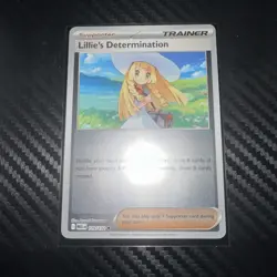 Pokemon Lillie's Determination 119/132 Reverse Holo - Mega Evolution NM - Image 1