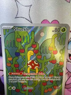 Shuckle 136/132 - Mega Evolution Pokemon Illustration Rare Holo NM - Image 5