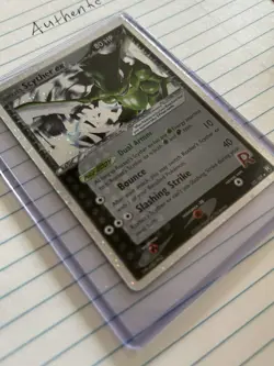 Rocket’s Scyther ex 102/109 - EX Team Rocket Returns 2004 - Holo Rare Pokemon - Image 2
