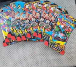 Pokemon Mega Evolution Sleeved Booster Packs Lot Of 10 Mint In Hand - Image 1