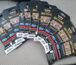 Pokemon Mega Evolution Sleeved Booster Packs Lot Of 10 Mint In Hand - Image 2