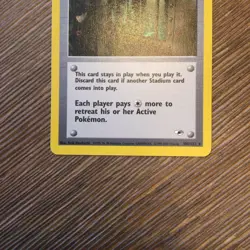 The Rocket's Training Gym Stadium 104/132 Gym Heroes 2000 Pokemon NM - Image 3