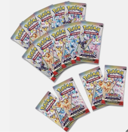 2x Pokemon TCG Prismatic Evolutions Lucario Ex + Tyranitar Ex Premium Collection - Image 4