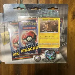Pokemon TCG: Detective Pikachu Case File - 3 Pack Blister New Factory Sealed 820650803840 - Image 3