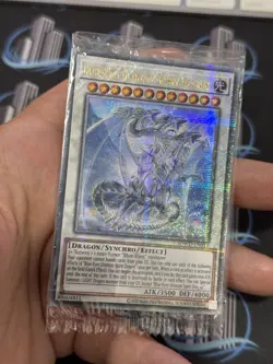 Blue-Eyes Ultimate Spirit Dragon SDWD-EN043 Quarter Century Rare 1st ed Sealed - Image 2