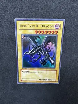 Yu-Gi-Oh! TCG Red-Eyes B. Dragon Joey SDJ-001 1st Edition Ultra Rare NM - Image 1