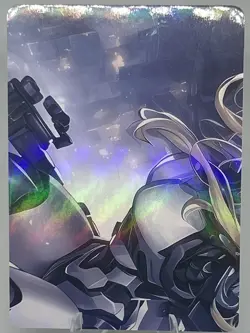 MECHA GIRL Puzzle Back WZZJ.74 ARMED CONCUBINE Goddess Story Anime Card - Image 2