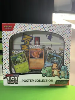 New Pokemon TCG Trading Card Game Scarlet & Violet 151 Poster Collection 820650853166 - Image 1