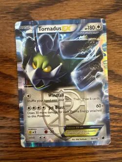Tornadus EX - Plasma Blast Pokemon Trading Card Holo Rare 101/116 - Image 1