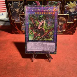 Fiendsmith Desirae Quarter Century Secret Rare Card RA04-RN056 - Image 1
