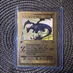 Pokemon TCG Shining Charizard Neo Destiny 1st Edition Holo Card 107/105 - Image 1