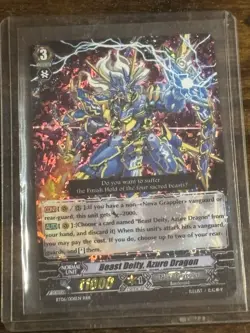 VANGUARD CARD FIGHT!! Beast Deity, Azure Dragon. BT06/008EN RRR Pre-Owned - Image 2