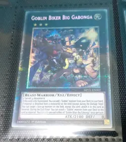 MP25-EN002 Goblin Biker Big Gabonga Starlight Rare 1st Edition YuGiOh Card - Image 1