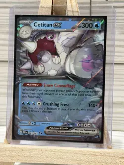 Pokemon TCG Cetitan EX Double Rare Card 65/182 Destined Rivals - Image 1