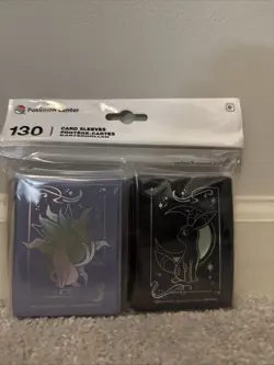 Pokemon Card TCG CELESTIAL ESPEON & UMBREON DECK SLEEVES ( 130 ) - Image 1