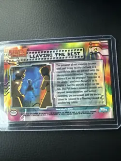Leaving the Nest 4 -m- Topps Series - Pokemon Card - Image 4
