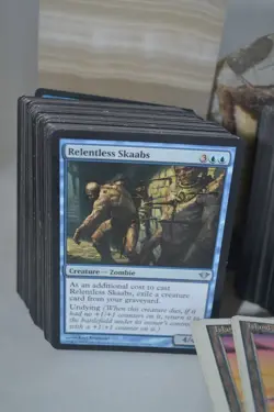 Free shipping! Magic the Gathering Blue 200 card Collection- 25 mana + 175 mixed - Image 3