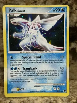 Pokemon Card TCG 2008 Palkia 26/106 Platinum Diamond & Pearl Holo - MP - Image 1