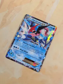 Pokemon TCG Ash-Greninja EX XY Black Star Promo XY133 Holo Card TCG Regular Size - Image 3